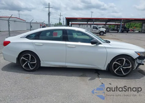 2022 Honda Accord Sport из США, поврежденный, VIN 1HGCV1F3XNA084806